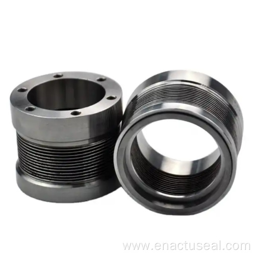 Metal bellows mechanical seal for high-speed pump